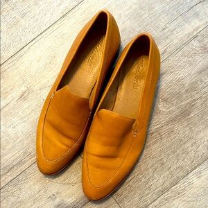 Women's Orange Loafers